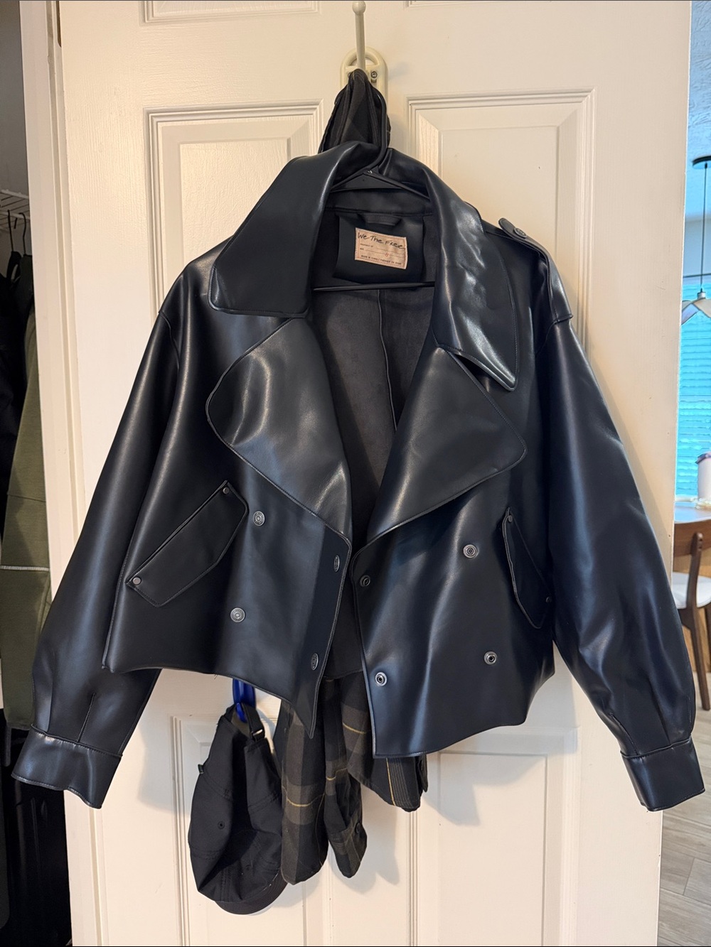 We the Free leather jacket